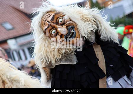 Großer Schwäbisch-Alemannischer Karnevalsumzug Stockfoto