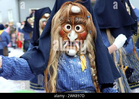 Großer Schwäbisch-Alemannischer Karnevalsumzug Stockfoto