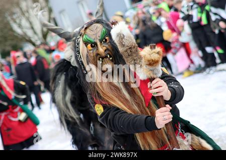 Großer Schwäbisch-Alemannischer Karnevalsumzug Stockfoto