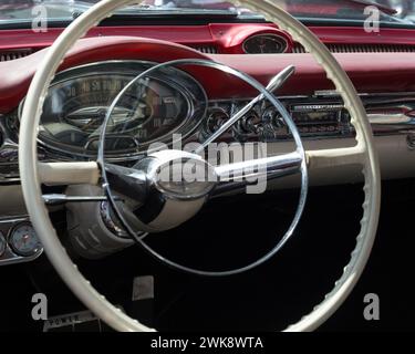 Oldsmobile Classic Car Interieur Stockfoto