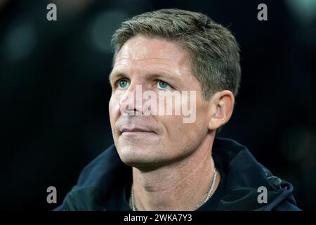 Aktenfoto vom 10/2022 von Eintracht Frankfurt Cheftrainer Oliver Glasner. Oliver Glasner wurde bis zum Ende der Saison 2025-2026 zum Crystal Palace Manager ernannt, wie der Verein mitteilte. Ausgabedatum: Montag, 19. Februar 2024. Stockfoto