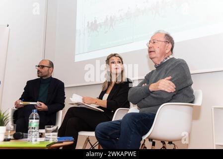 Vigo, Spanien. november 30. 2023. Yolanda Díaz. Zweiter Vizepräsident und Minister für Arbeit und Sozialwirtschaft. Quelle: Xan Gasalla/Alamy Live News. Stockfoto