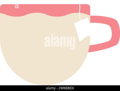 Isolierte Teetasse Symbol Vektor Stock Vektor