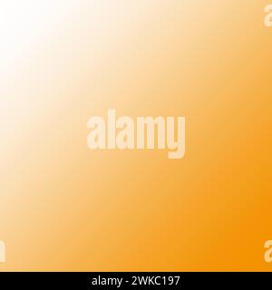 Der Farbverlauf in warmem Orange sorgt für einen glatten Hintergrund. Ein ruhiges und lebendiges Vektordesign. Elegante Einfachheit für verschiedene Anwendungen. Vektorabbildung Stock Vektor
