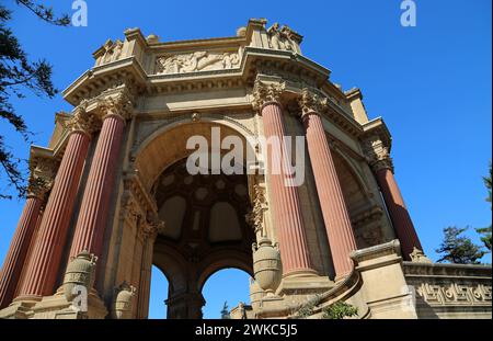 Der Palace of Fine Arts, San Francisco, Kalifornien Stockfoto