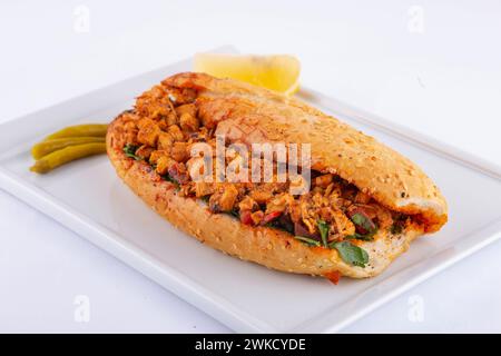 Tantuni türkische Küche mit Kultur Stockfoto