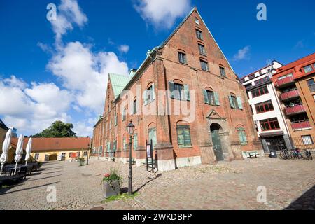 Kronhuset (das Kronhaus) - eines der ältesten weltlichen Gebäude in Göteborg, Schweden Stockfoto