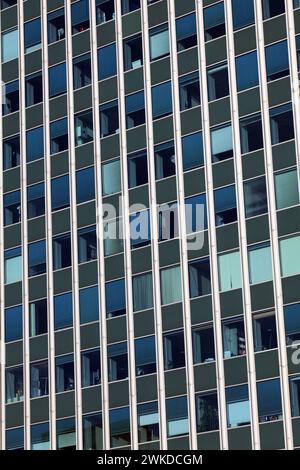 Große Komplexe an der Avenue du Maine, Montparnasse-Viertel. Paris XVth, Frankreich, Europa ​ Stockfoto