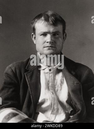 Butch Cassidy – Landgefängnis Wyoming in Laramie, Wyoming, 1894 Stockfoto