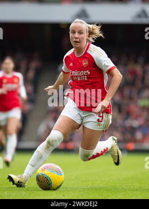 Arsenal, Großbritannien. Februar 2024. London, England, 17. Februar 2024: Beth Mead (9) über den Angriff auf Arsenal (Jayde Chamberlain/ SPP) Credit: SPP Sport Press Photo. /Alamy Live News Stockfoto