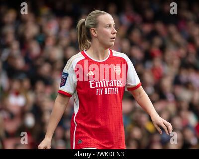 Arsenal, Großbritannien. Februar 2024. London, England, 17. Februar 2024: Beth Mead (9) Stürmer für Arsenal (Jayde Chamberlain/ SPP) Credit: SPP Sport Press Photo. /Alamy Live News Stockfoto