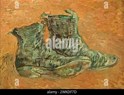 Schuhe (1887) von Vincent van Gogh (1853-1890) Stockfoto