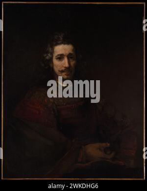 Rembrandt van Rijn (Rembrandt van Rijn) Anfang der 1660er Jahre Stockfoto