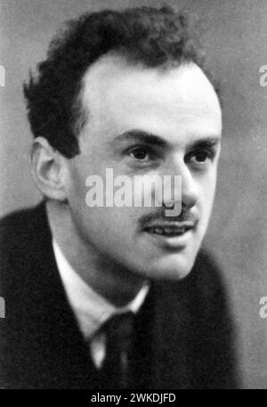 PAUL DIRAC (1902–1984) englischer mathematischer und theoretischer Physiker 1933 Stockfoto