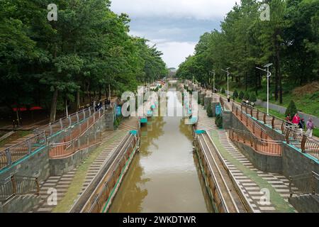 Jaletreng Hutan Kota Serpong, BSD, Tangerang Selatan, Banten, Indonesien Stockfoto