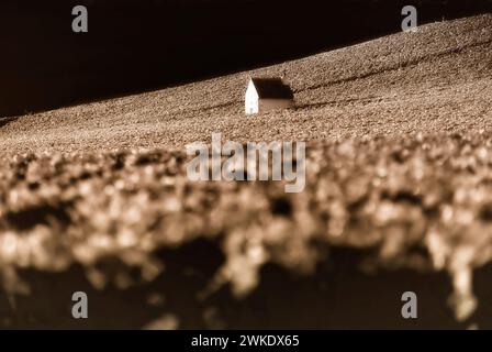 Weinberge von Aloxe-Corton, Côte-d'Or, Burgund, Frankreich Stockfoto