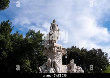 Italien, Roma, 17.04.2022. Tourismus durch die Stadt Rom, die italienische Hauptstadt, mit ihren Denkmälern und archäologischen Stätten. Italie, Rom, le 2022-04- Stockfoto