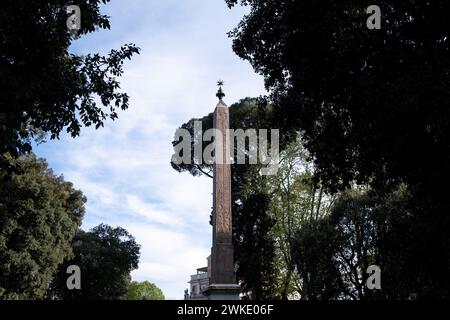 Italien, Roma, 17.04.2022. Tourismus durch die Stadt Rom, die italienische Hauptstadt, mit ihren Denkmälern und archäologischen Stätten. Italie, Rom, le 2022-04- Stockfoto