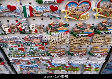 Italien, Roma, 17.04.2022. Tourismus durch die Stadt Rom, die italienische Hauptstadt, mit ihren Denkmälern und archäologischen Stätten. Italie, Rom, le 2022-04- Stockfoto