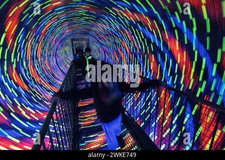 Camera Obscura & World of Illusions, Edimburgo, Lowlands, Escocia, Reino Unido. Stockfoto