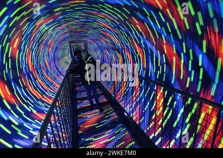 Camera Obscura & World of Illusions, Edimburgo, Lowlands, Escocia, Reino Unido. Stockfoto