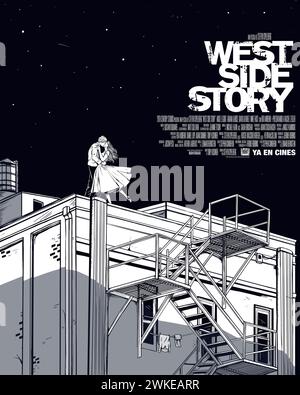 WEST SIDE STORY (2021), Regie führte STEVEN SPIELBERG. Quelle: Amblin Entertainment / 20th Century Studios / Album Stockfoto