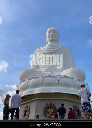 buddha-Statue in phuket, thailand. Das tigste Tuddha Stockfoto