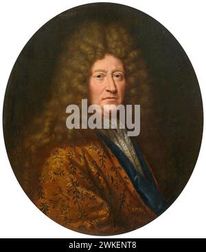 Porträt von Edouard Colbert, Marquis de Villacerf (1628-1699). Museum: PRIVATE SAMMLUNG. Autor: Pierre Mignard. Stockfoto