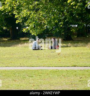 Fotos gemacht im Walpole Park in Ealing West London. Stockfoto