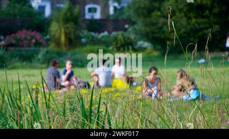 Fotos gemacht im Walpole Park in Ealing West London. Stockfoto