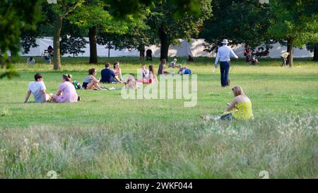 Fotos gemacht im Walpole Park in Ealing West London. Stockfoto