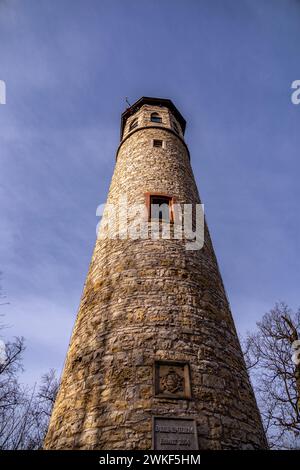 Frühlingswanderung entlang der ILM bei Bad Berka bei herrlichem Sonnenschein - Thüringen - Deutschland Stockfoto