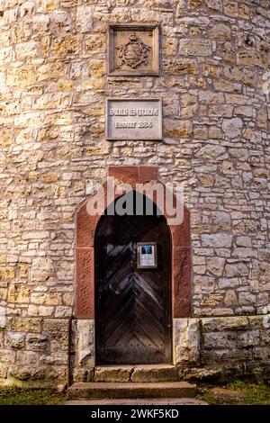 Frühlingswanderung entlang der ILM bei Bad Berka bei herrlichem Sonnenschein - Thüringen - Deutschland Stockfoto