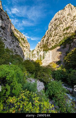 Mala Paklenica, Berg Velebit, Kroatien Stockfoto