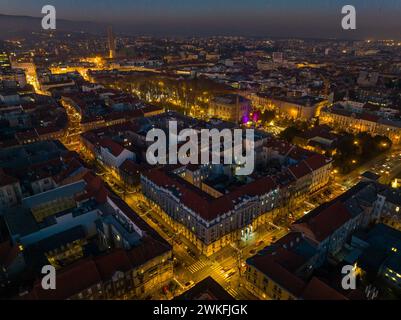 Zagreb; Kroatien Stockfoto