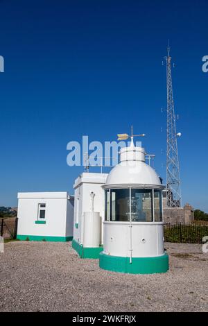 Berry Head Leuchtturm einer der kleinsten Türme auf den Britischen Inseln in der Nähe von Brixham, Devon Stockfoto