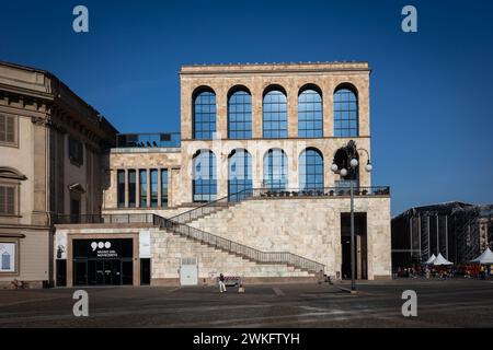 Das Novecento Museum zeigt italienische und internationale Kunst aus dem 20. Jahrhundert. Mailand. Italien. Stockfoto