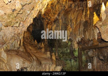 Libanon: Die Höhlen in der Nähe von Qadisha-Valley Tripolis-City. Stockfoto