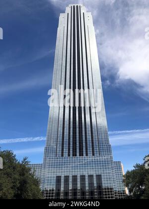 Tagesblick auf den Williams Tower in Houston, Texas, USA Stockfoto