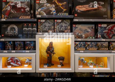 Der LEGO Store im Flatiron District, New York City, USA 2024 Stockfoto