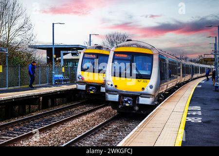 warwick parkway Station warwickshire england großbritannien Stockfoto