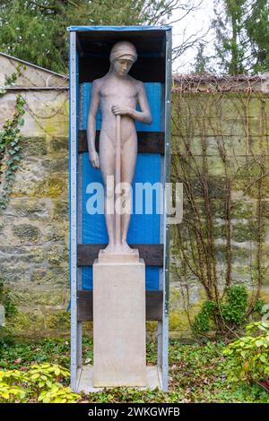 Der Loschwitz-Friedhof ist neben dem stillgelegten Kirchenfriedhof die zweite Grabstätte im Dresdner Stadtteil Loschwitz, die heute noch genutzt wird Stockfoto