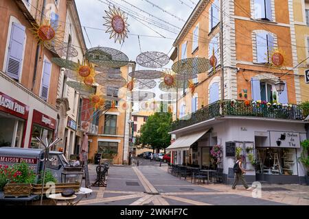 Place du Postel, Apt, Vaucluse, Provence-Alpes-Côte d’Azur, Frankreich, Europa Stockfoto