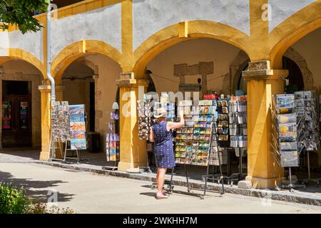 L'Espace Van Gogh, Arles, Bouches-du-Rhône, Provence-Alpes-Côte d’Azur, Frankreich, Europa Stockfoto