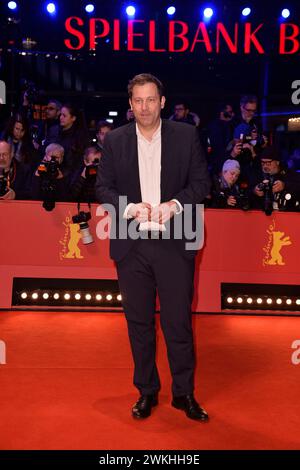 Lars Klingbeil bei der Ankunft zu der Verleihung des Goldenen Ehrenbären bei den 74. Internationale Filmfestspiele in Berlin 20.02.2024 *** Lars Klingbeil bei der Verleihung des Goldenen Ehrenbären auf den 74. Internationalen Filmfestspielen Berlin 20 02 2024 Stockfoto