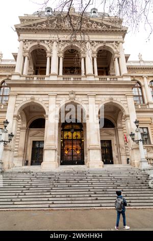 Universität Wien, Universitätsring, Ringstraße, Wien, Österreich. Stockfoto