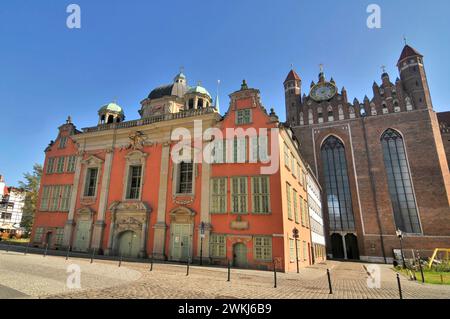 St. Marienkirche in Gdańsk mit Königlicher Kapelle, Polen Stockfoto