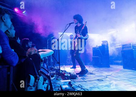 Mailand, Italien. Februar 2024. Steve DeCiantis von Ready the Prince tritt live bei Legend in Mailand auf. (Foto: Mairo Cinquetti/SOPA Images/SIPA USA) Credit: SIPA USA/Alamy Live News Stockfoto