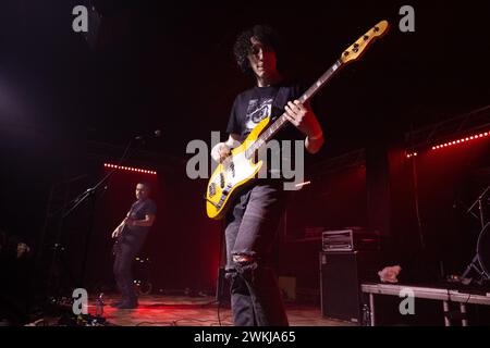 Mailand, Italien. Februar 2024. Steve DeCiantis von Ready the Prince tritt live bei Legend in Mailand auf. Quelle: SOPA Images Limited/Alamy Live News Stockfoto