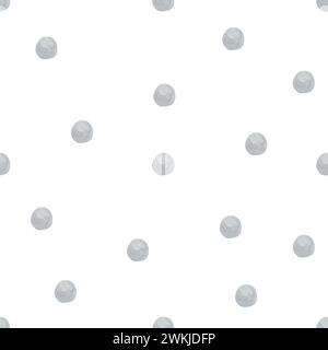 Aquarell Salbei grüne Polka Dots nahtloses Muster für Schreibwaren, Klebeband, Stoffe, Kinderzimmer, Abdeckungen, Bettwäsche, Tapete. Retro-Vintage-STYLE Stockfoto